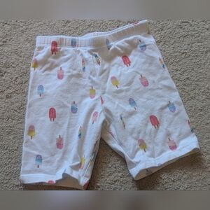 Cat & Jack White Shorts Set
